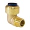 Apollo 1/2 in. Brass Push-To-Connect x 3/8 in. Male Pipe Thread 90-Degree Elbow FSBME1238 - alternate 3